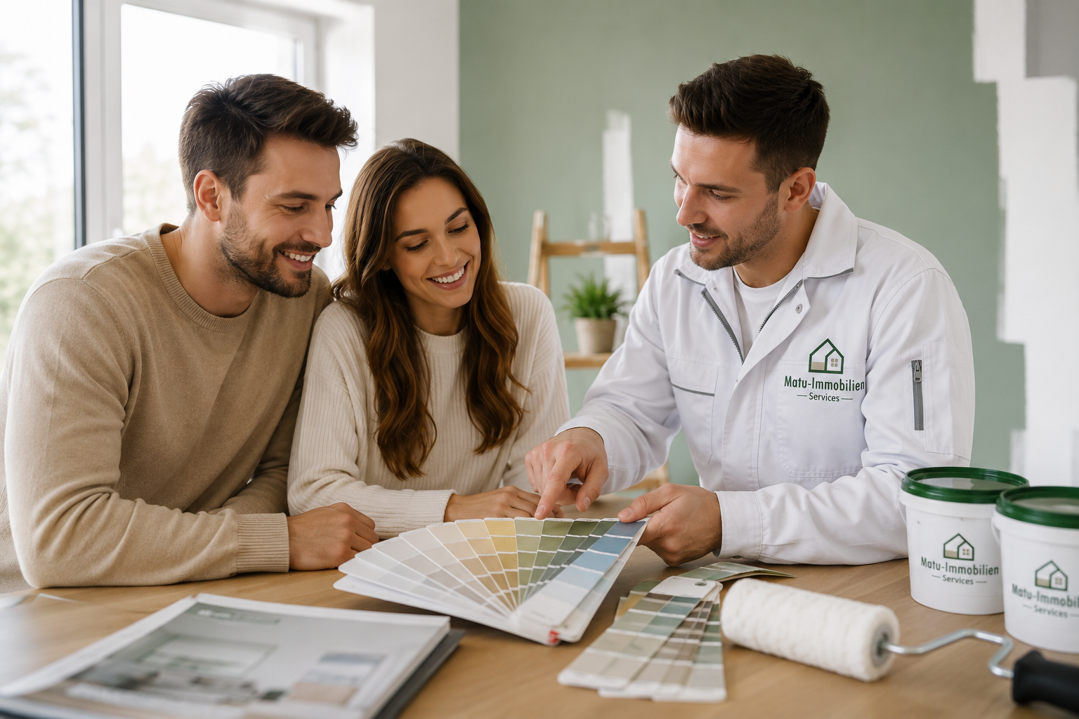Farbberatung durch Matu-Immobilien-Services